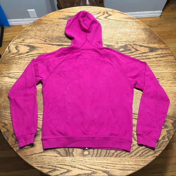 Youth Girl’s Pink Nike Zip Hoodie - Picture 3 of 3